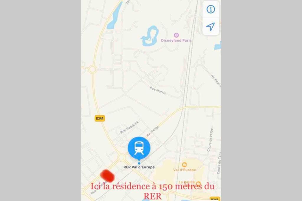 Escale A Disneyland Paris Apartment Montevrain Ngoại thất bức ảnh